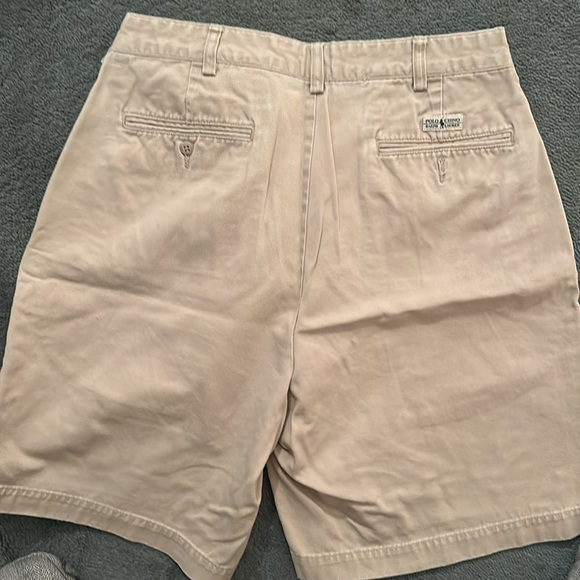 Polo Ralph Lauren khaki Tyler shorts men’s size 34 gently used - Picture 2 of 3